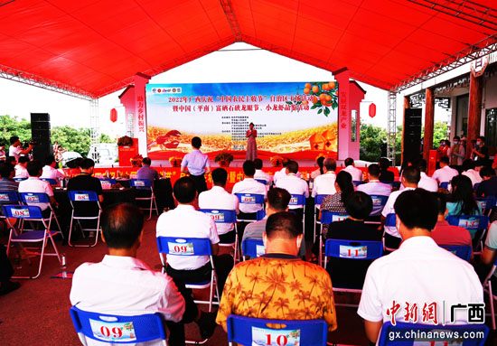 庆祝丰收节 广西平南举办龙眼小龙虾“双龙”品鉴活动